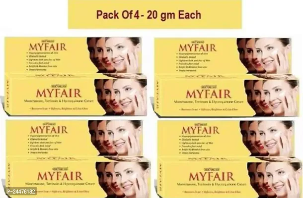 My fair Face Care Fairness Face Cream Pack of 4 (20gm each)