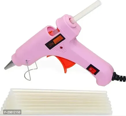 20w Glue Gun with 10 Transparent Glue Stick 7 Mm-thumb0