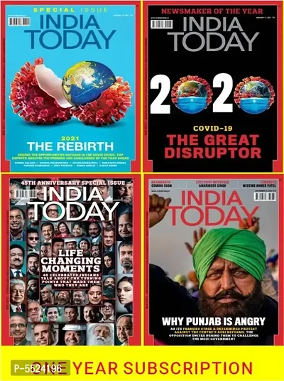India Today – One Year Subscription – 52 Issues-thumb0