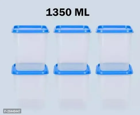 Designer Plastic Containers Pack of 6-thumb0