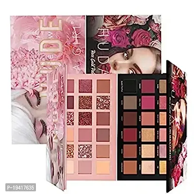 Beauty Rose Gold Remastered Edition + Nude Edition Eyeshadow Makeup Kit-thumb0