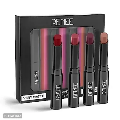 Matte Lipsticks Pack Of 4-thumb0