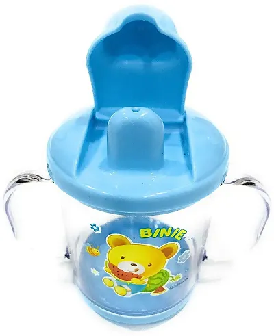 Trendy Baby Nipple Sippy Cup -Sipper Mugs For Kids-Children-Babies-Infants - Water Bottle With Handles 240Ml Multipack