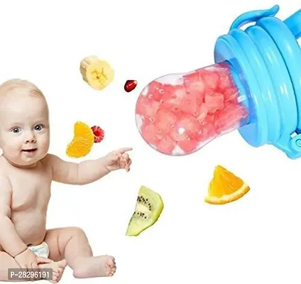 Wolfano Nibbler for Babies 3 to 12 Months Fruit Feeder Nibbler for Babies 3 12 Months Soother Multicolor-thumb2