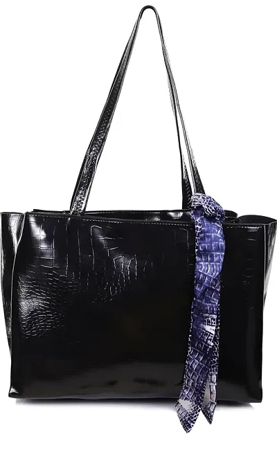 Leather Goods  Womens Handbag/Ladies Shoulder Bag/Girls tote bag/Croc Pattern/Office Bag for women