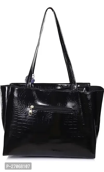 Leather Goods  Womens Handbag/Ladies Shoulder Bag/Girls tote bag/Croc Pattern/Office Bag for women-thumb2
