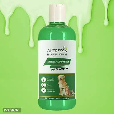 ALTRESSA Neem Aloe Vera Pet Shampoo for Hair Rejuvenati