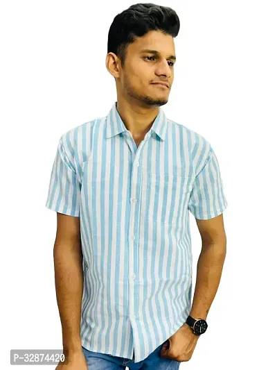 Classic Khadi Shirt: Timeless Elegance with Sustainable Comfort-thumb0