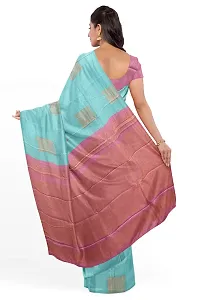 Classic Art Silk Jacquard Saree With Blouse Piece-thumb3