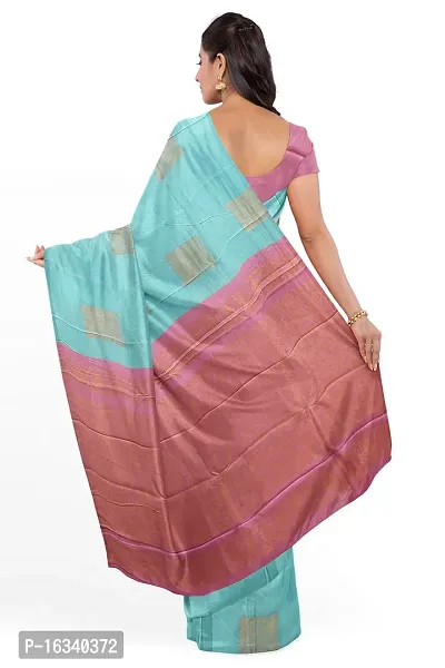 Classic Art Silk Jacquard Saree With Blouse Piece-thumb4