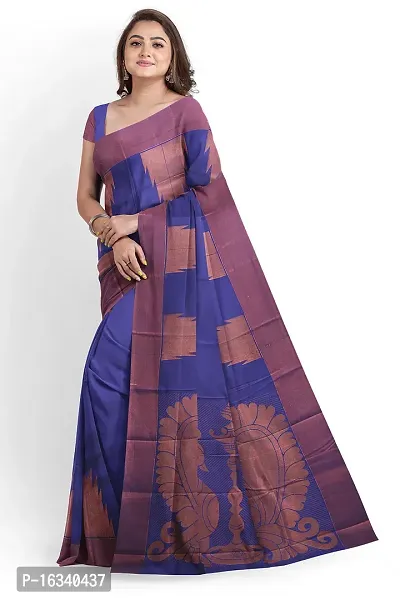 Classic Art Silk Jacquard Saree With Blouse Piece