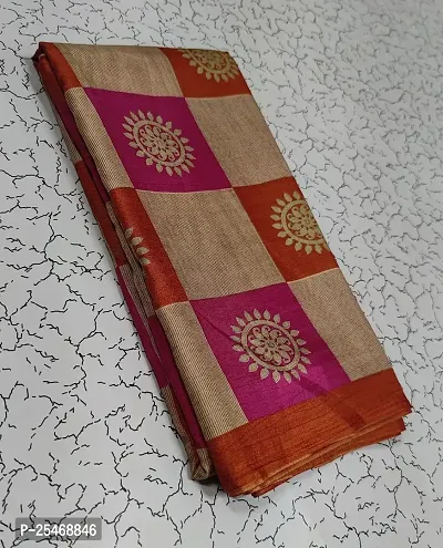 Classic Cotton Saree with Blouse piece-thumb4