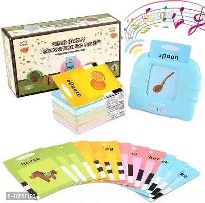 Ratixes Educational Toys for 1 2 3 4 Year Learning Animals Shape Color Cards  (Multicolor)