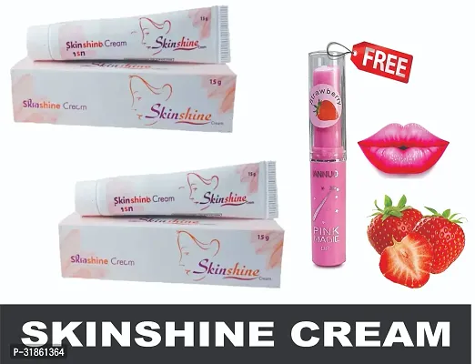 Skin Shine Cream Pack of 2 Free Lipstick-thumb0