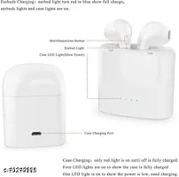 I7s Twins Wireless Bluetooth Earphone Mini Twin Portable Bluetooth Headset, with Charging Box MP3 player MP3 Player (White, 0 Display)-thumb2