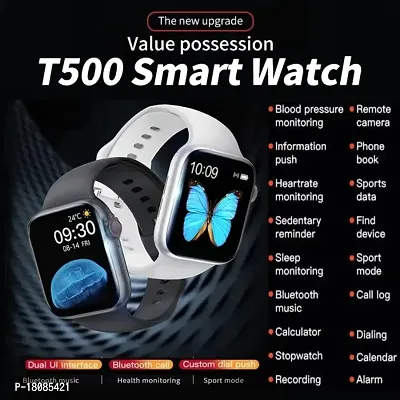 T500 Smartwatch Touch Screen with Heart Rate Activity Tracker-thumb4