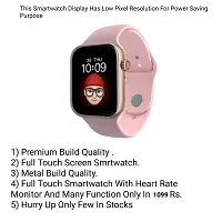 T500 Full Touch Screen Bluetooth Smartwatch (PINK)-thumb4