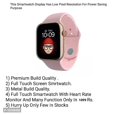 T500 Full Touch Screen Bluetooth Smartwatch (PINK)-thumb5