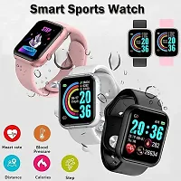 T500 Full Touch Screen Bluetooth Smartwatch Pink-thumb3