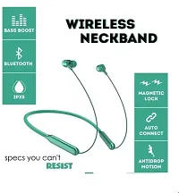 Modern Bluetooth Wireless Neckband With Microphone-thumb4