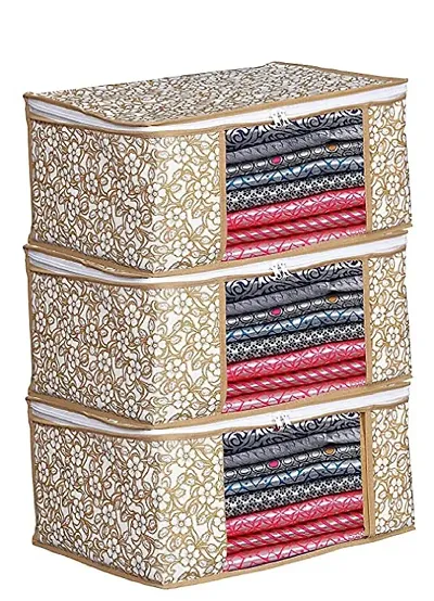 Set of 3- Saree Storage Covers