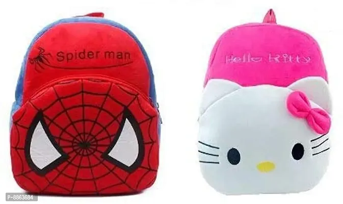 New Soft School Bags for Kids Pack of 2