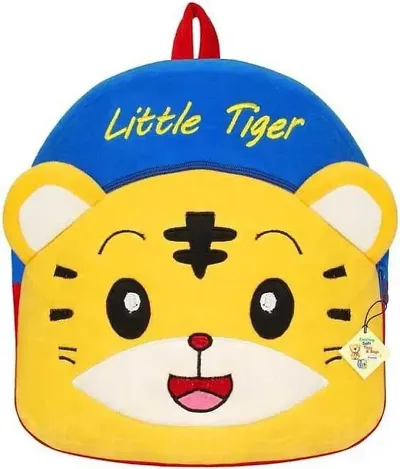 Kids Cartoon Charcter Velvet School Bags