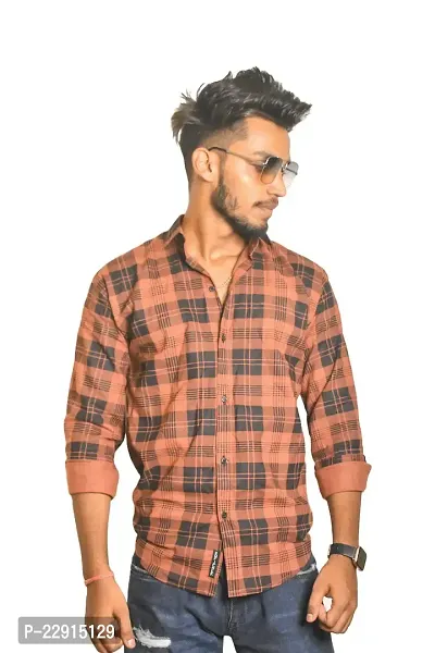 Classic Checked Casual Shirts for Men