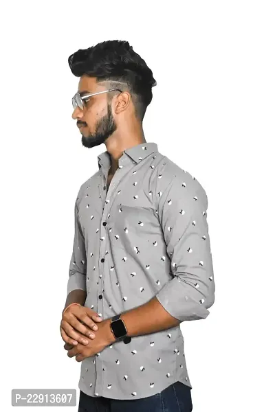 Classic Printed Casual Shirts for Men-thumb2