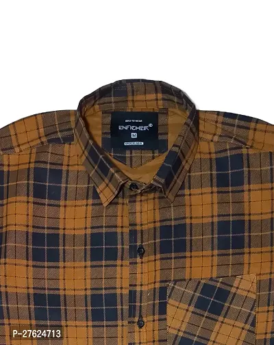 Men's Cotton Checked Full Sleeve Shirt