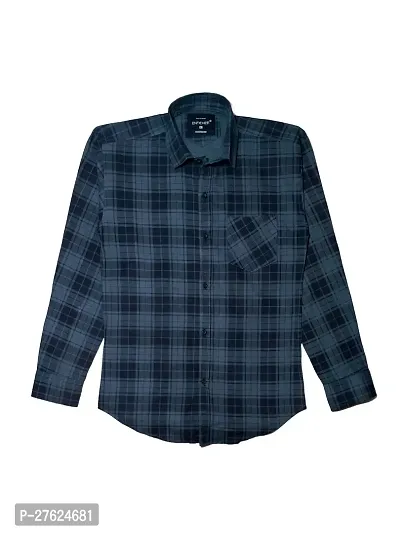 Men's Cotton Checked Full Sleeve Shirt-thumb2