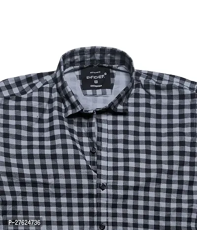 Men's Cotton Checked Full Sleeve Shirt