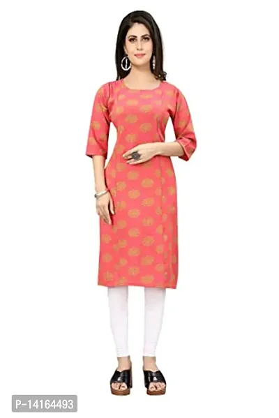 Women Stylish Cotton Straight Kurta