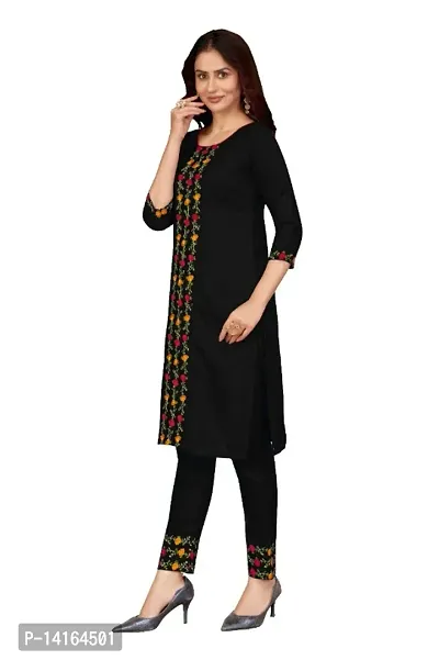 Women Stylish Cotton Straight Kurta-thumb0