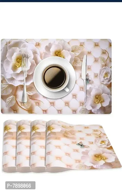 Classic PVC Printed Food Place Mats Pack of 6-thumb3