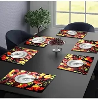 Classic PVC Printed Food Place Mats Pack of 6-thumb1