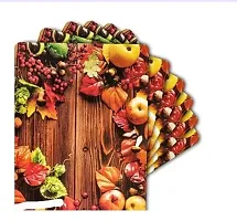 Classic PVC Printed Food Place Mats Pack of 6-thumb3