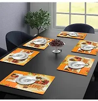 Classic PVC Printed Food Place Mats Pack of 6-thumb1