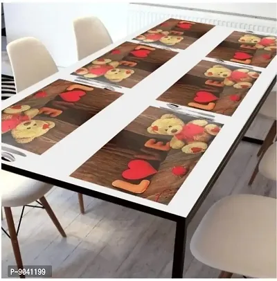 Fancy PVC Dining Table Placemat Set Of 6 Pieces