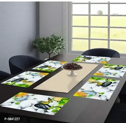 Fancy PVC Dining Table Placemat Set Of 6 Pieces-thumb2