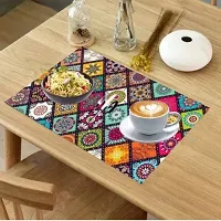 Classic PVC Printed Food Place Mats Pack of 4-thumb1