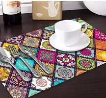 Classic PVC Printed Food Place Mats Pack of 4-thumb2