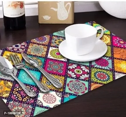 Classic PVC Printed Food Place Mats Pack of 4-thumb3