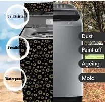 Waterproof  Dustproof Washing Machine Cover Top Load  Fully Automatic set of 1pcs and Suitable for 6 kg,6.5kg g-thumb1