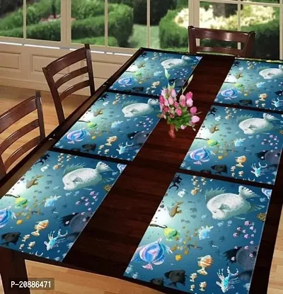 placemat set of  6 PCS/dining table placemat set of 6 PCS-thumb5