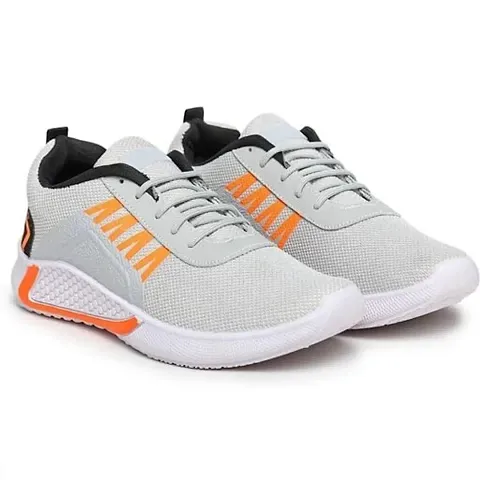 Classic Mesh Solid Sports Shoes For Men