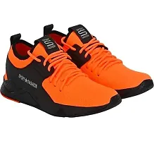 Stylish Mesh Orange and Red Shoes Combo For Men- Pack Of 2-thumb1
