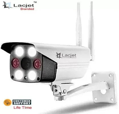 lacjet WiFi Camera Outdoor CCTV Camera Ip Security 3mp Night Color Vision Full hd 1080p Security Camera