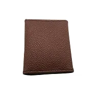 Essart Faux Leather Business Card Holder ID/Visiting Credit/Debit Card Holder Case Card Credit Card Holder for Men Women Card Holder Cum Pocket Wallet ? CH-783-Tan-thumb1