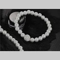 Trendy Attractive Pearl Jewellery Set for Women-thumb2